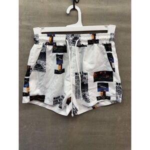 Made Extreme Shorts Mens Medium Gravitational Wormhole Space Graphic Novelty